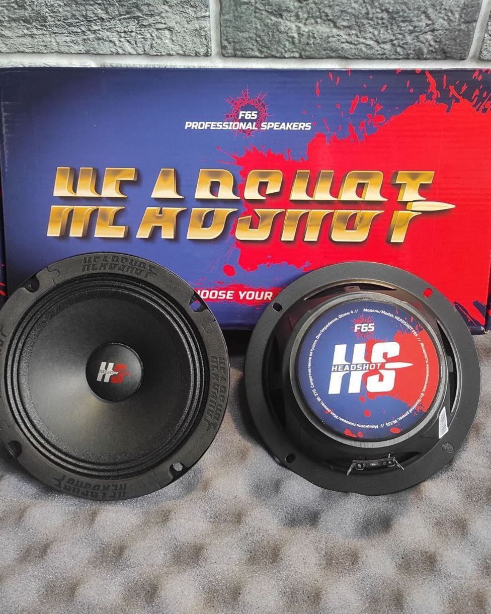Автоакустика Kicx HeadShot F65