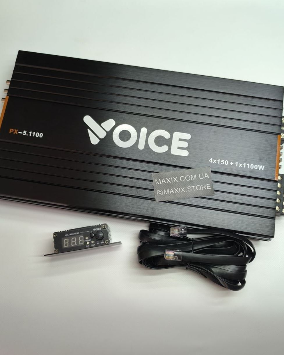 5 канальний підсилювач Voice PX-5.1100